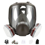 15 IN 1 Face Cover Respirator 6800 Full Face Gas Mask Facepiece For Welding Painting Sanding Asbestos Mold