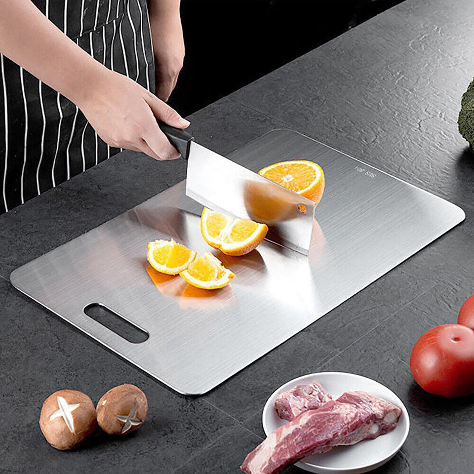 Cutting Board Double-Sided Titanium Cutting Boards For Kitchen Camping