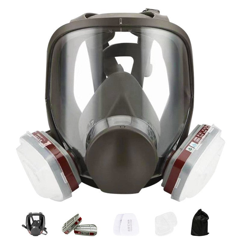 15 IN 1 Face Cover Respirator 6800 Full Face Gas Mask Facepiece For Welding Painting Sanding Asbestos Mold