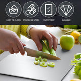 Cutting Board Double-Sided Titanium Cutting Boards For Kitchen Camping
